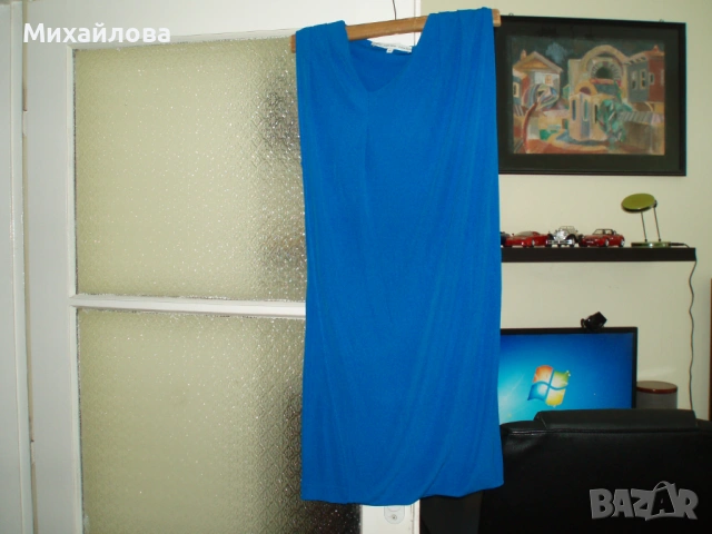 Рокля цвят кобалт M/L