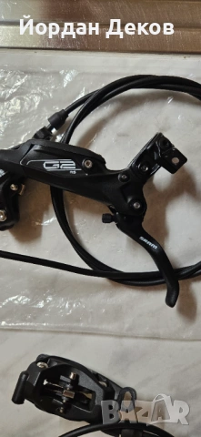 Продавам сет спирачки SRAM G2 RS + Дискове 180 мм, снимка 15 - Части за велосипеди - 54543814