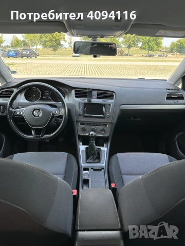 Vw Golf 7 (Комби) 1.6 TDI 2015 110к.с , снимка 9 - Автомобили и джипове - 55363598