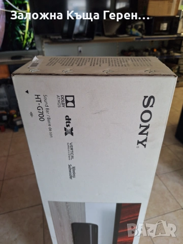 Саундбар Sony HT G700, снимка 3 - Аудиосистеми - 54452159