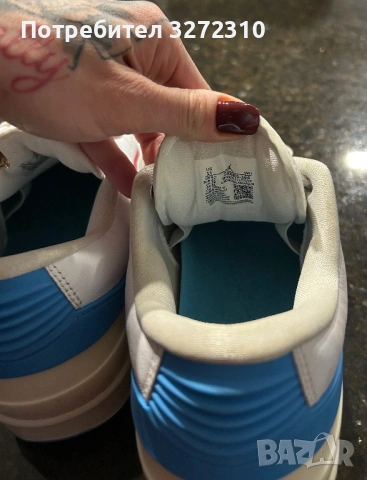 NIKE мъжки маратонки лимитирани W AIR JORDAN 2 RETRO LOW "UNC TO CHICAGO", снимка 6 - Спортни обувки - 54401618