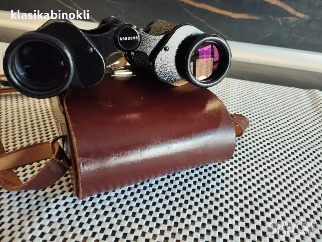 ТОП Бинокъл Carl Zeiss Jena-JENOPTEM MULTI COATED-8 х 30W--Като НОВ, снимка 12 - Екипировка - 55134906