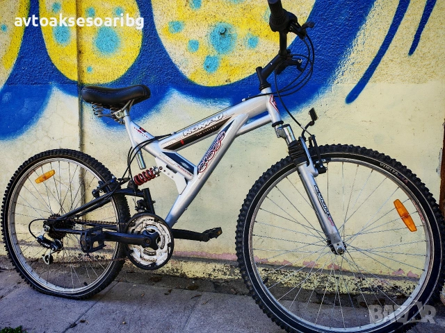 Заглавие: Планински велосипед Kross Nomad 26" – алуминиева рамка, амортисьори, снимка 2 - Велосипеди - 54802741