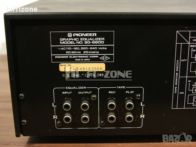 ЕКВАЛАЙЗЕР  Pioneer sg-9800 /1 , снимка 9 - Еквалайзери - 54834520