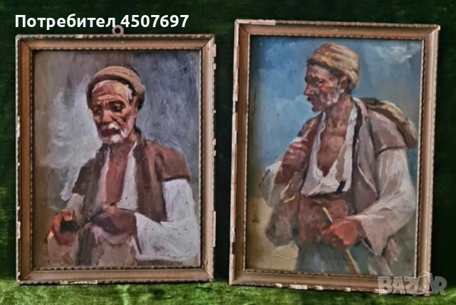христо Петров влаха, две картини., снимка 11 - Антикварни и старинни предмети - 54596784