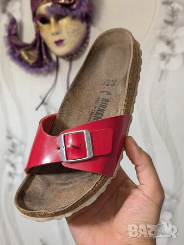 Birkenstock Чехли Madrid 1005308 номер 39 , снимка 3 - Чехли - 55053182