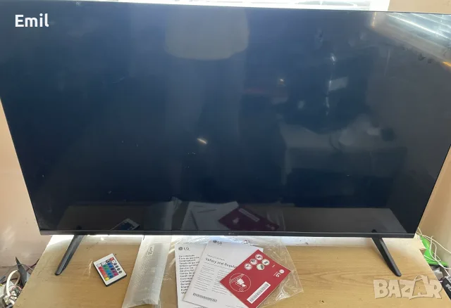 Смарт телевизор LG 43UR73006LA Wi-Fi LED 4K Ultra HD, снимка 2 - Части и Платки - 55577584