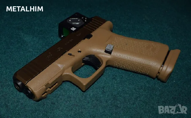 GLOCK 43x Coyote + AIMPOINT COA ГЛОК 9х19 Койот с бързомер, снимка 4 - Бойно оръжие - 55321955