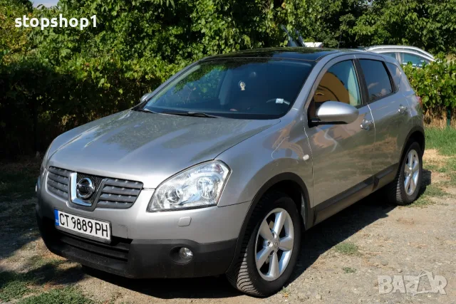 Nissan Qashqai Кожа Панорама Keyless Бензин Газ , снимка 3 - Автомобили и джипове - 55616999