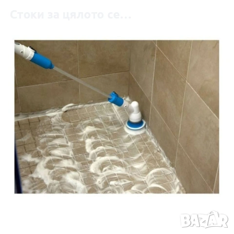 Електрическа четка за почистване на баня, снимка 2 - Мопове, кофи, четки и метли - 54320080