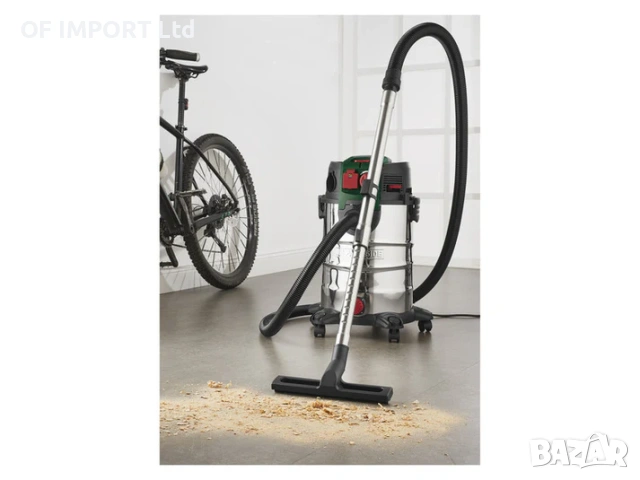 Професионална Прахосмукачка за Сухо и Мокро Почистване с Контакт PARKSIDE 1500W, снимка 11 - Прахосмукачки - 54202776