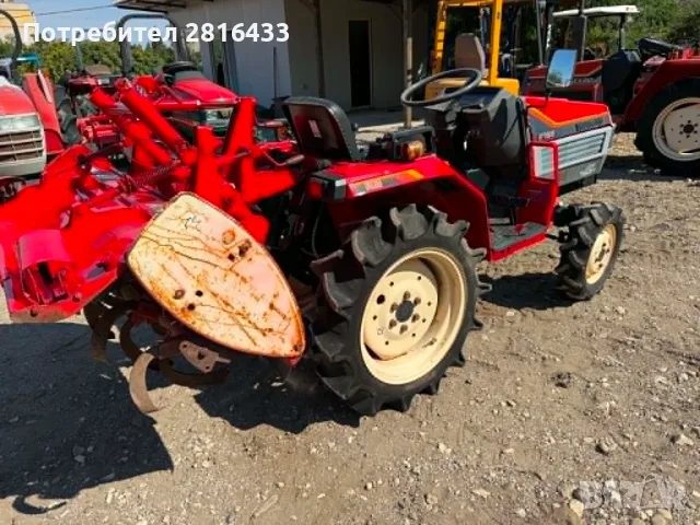 Трактор YANMAR F165 4x4, снимка 3 - Селскостопанска техника - 55666614