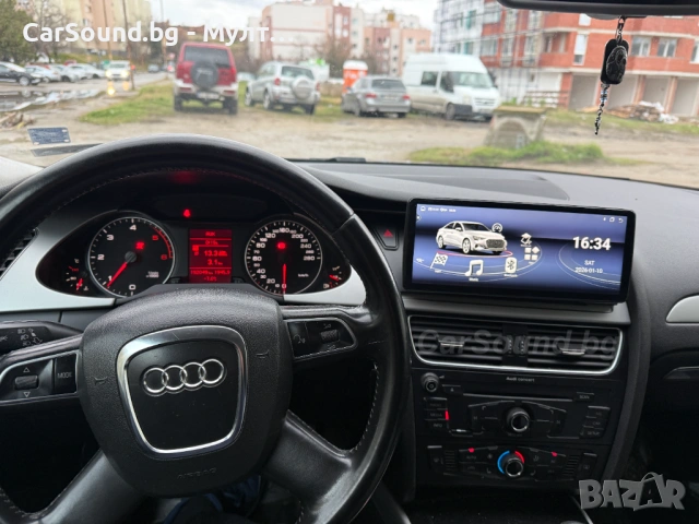 Audi A4 A5 B8 – 10.33” Android 15 Мултимедия CarPlay Ауди А4 А5 Навигация Андроид, снимка 2 - Аксесоари и консумативи - 51971090