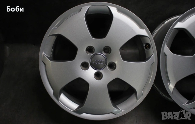 Джанти Audi 17 5x112, снимка 2 - Гуми и джанти - 54648764