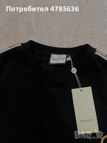 Нова тениска на Gucci размер М , снимка 3 - Тениски - 54267212