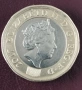 Стари монети Английски пени,1 паунд нов и Дойче марки,Френски 0.50 € ., снимка 2