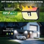 Комплект от 3 Нови Соларни LED лампи със сензор за движение IP65, снимка 7
