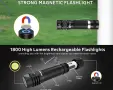 Мощно Тактическо Фенерче EDC Wurkkos WK03 1800LM Luminus SST40 LED IP68 18650 ATR TIR Оптика 90° Лъч, снимка 16
