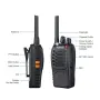 Комплект 2 бр. Baofeng BF-88E PMR446 радиостанции с USB зарядни и слушалки, снимка 5