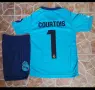 COURTOIS 1🩷💙⚽️ детско юношески футболни вратарски екипи REAL MADRID , снимка 4