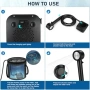 Преносим къмпинг душ Spopal 8000mAh с кофа 20L, снимка 5
