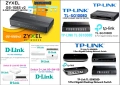 Гигабитови Суичове TP-Link, D-Link, Zyxel , снимка 1