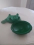 Зелена стъклена фигурка на костенурка                                                           , снимка 13