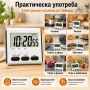 Дигитален кухненски таймер с електронен часовник за готвене спорт кухня спорт деца нов модел, снимка 7