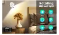 2 броя - 12 W LED вътрешна стенна лампа , сензорно управление, димируема, въртяща се на 360°, снимка 10