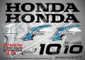 HONDA 2002-2007 извънбордови двигател стикери надписи 2 4 5 9.9 10 15 20 hp, снимка 8