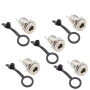 Комплект 5 броя DC захранващи букси 12V 5.5x2.1mm женски конектор – за камери LED ленти рутери 10475, снимка 10