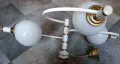 Винтидж полилей Space Age/“Спейс Ейдж“ от 70-те години - Тройка опалови стъклени топки, снимка 1