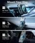 ESR HaloLock MagSafe Vent Car Mount Qi2 15W – магнитна стойка за автомобил с безжично зареждане, снимка 6