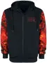 Яке ветровка оригинално пламъци "Lava Logo" Windbreaker black-red by Rammstein , снимка 4