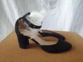 Manfield № 39 дамски елегантни обувки сандали на ток , снимка 3