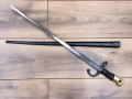 Френски щик нож байонет ГРА GRASS M1874 еднакви номера , снимка 2
