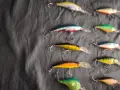 Комплект 10 бр. воблери – 4x Rapala, 3x Salmo, 3x Bassdream, снимка 3