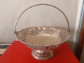 Винтидж посребрена купа,фруктиера, снимка 1