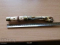 стар нож с чемшир украса змия шило, снимка 7