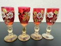 Стари винтидж чаши за аператив / ликьор. №8130, снимка 4