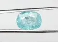 Естествен 3,20 карата Параиба турмалин (Copper Bearing) с неонов цвят и сертификат!, снимка 2