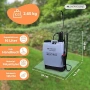 Градинска помпа Mobiclinic 16L с налягане 4 регулируеми дюзи Лека 2 кг Пръскачка, снимка 3
