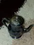 антика стар посребрен чайник каничка с щемпел на производителя, снимка 3