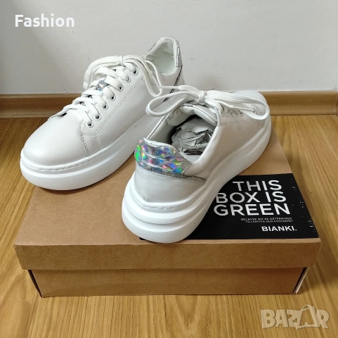 Продавам Кецове Естествена кожа , снимка 2 - Кецове - 54103411