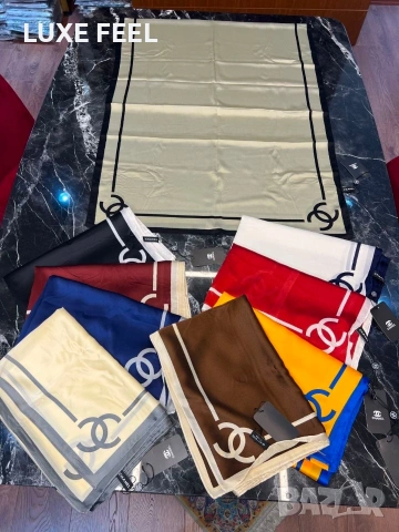 Dior 🤍Goyard🤍 Fendi🤍 Louis VUITTON 🤍 Дамски Копринени Шалове , снимка 13 - Шалове - 54946480