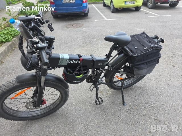 електрически, сгъваем велосипед Ridstar., снимка 5 - Велосипеди - 54236982
