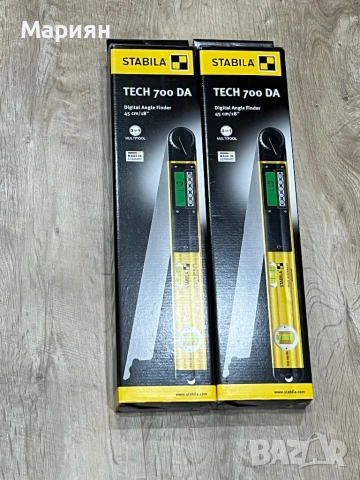 STABILA TECH 700 DA Eлектронен Ъгломер 45cm, снимка 5 - Измервателни инструменти - 54921014