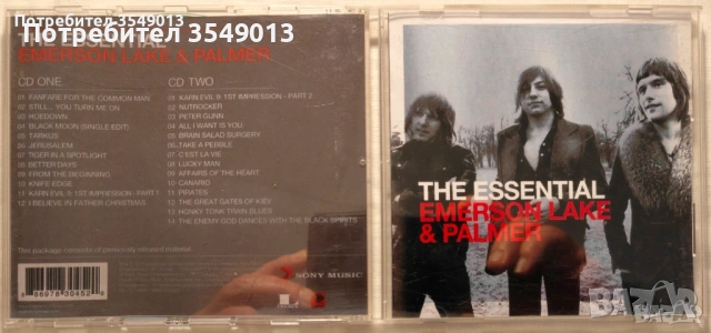 CD / ЦД компакт дискowe - Emerson, Lake & Palmer [2 CD] двойни дискове, снимка 12 - CD дискове - 54483341