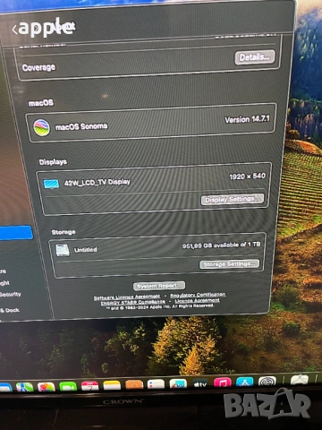 16" Core i9 MacBook Pro A2141 (2019) Space Gray-i9/16GB RAM/1TB SSD- На части, снимка 7 - Лаптопи за работа - 54489408