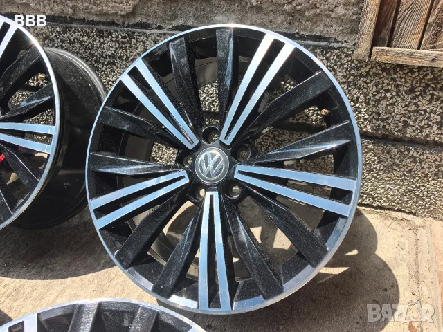 18ки 5х112 7J ET43 CB 57.1mm Vw , снимка 4 - Гуми и джанти - 55607312